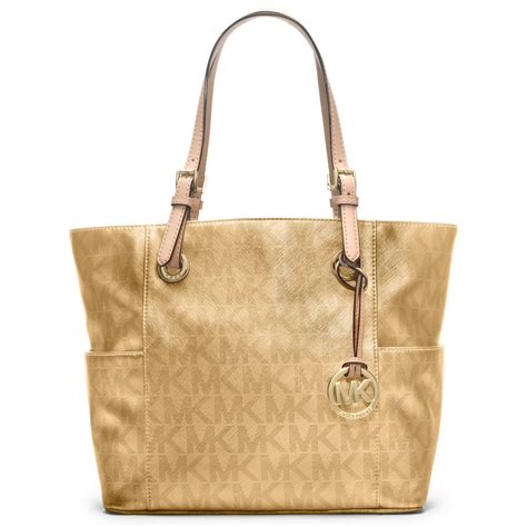 michael kors gold bag price|michael kors large gold tote.